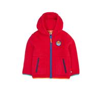 Frugi Glen Ted Fleece Jacket in Red | Size: 6-7 Years Frugi Red 6-7 Years