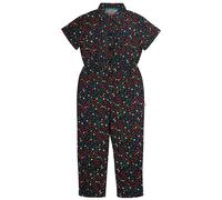 Frugi Indigo Wild Flowers Bowie Boiler Suit
