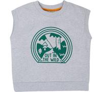 Frugi Kids 100% Cotton Alex Sleeveless Sweatshirt -