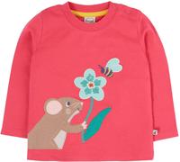 Frugi Kids 100% Organic Cotton Adventure Applique Top -