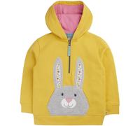 Frugi Kids 100% Organic Cotton Hadley Half Zip Hoodie -