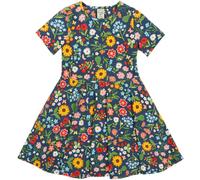 Frugi Kids 95% Organic Cotton Sunshine Skater Dress - - Size: 6-7y