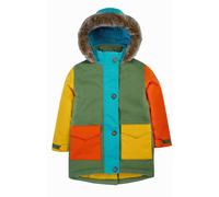 Frugi Kids Waterproof Sherpa Lined Penhale Parka Coat - - Size: 11-12y