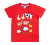 Frugi Little Creature Farm Applique T-Shirt