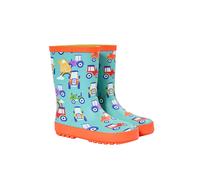 Frugi Men's Puddle Buster Wellington Boots in Blue | Size: 10 Frugi Blue 10