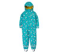Frugi Printed Puddle Buster All in One in Blue | Size: 5-6 Years Frugi Blue 5-6 Years