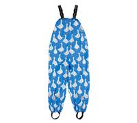 Frugi Puddle Buster Printed Trousers in Blue | Size: 2-3 Years Frugi Blue 2-3 Years