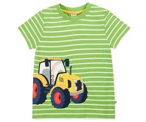 Frugi Sid Tractor Applique T-Shirt