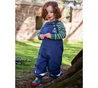 Frugi Waterproof Dungarees (6 Mths - 5 Yrs) Navy