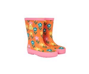Frugi Women's Puddle Buster Wellington Boots in Orange | Size: 7 Frugi Orange 7