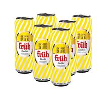 Fruh Kolsch Radler | 2.5% ABV | Imported Beer | 500ml cans | Beer hamper (Case of 6)