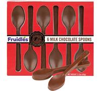 Fruidles Milk Spoons, Candy Hot Stirring, Gourmet Milk Cocoa Stirrers, Non-GMO, Dairy, 2.12 Oz (6 Spoons per Box) (Single-Pack)