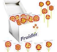 Fruidles St. Patrick's Pirates Tattoo Lollipop Suckers Candy, Great for Goody Party Bag Fillers, Individually Wrapped (5 Pounds (Bulk))