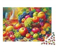 Fruit 1000 Piece Jigsaw Puzzlebright Abundant - Educational & Challenging Game for Adults52x38cm/1000pcs