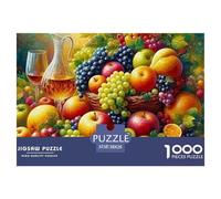 Fruit 1000 Piece Recycled Paper Puzzle Game - Abundant Fruit Harvest Puzzle The Whole Family Activity for Home Wall Decoration38x26cm/1000pcs