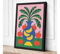 Fruit and Foliage Botanical Canvas Wall Art Print 18x12 Inch
