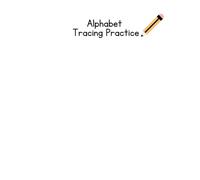 Fruit and vegetable alphabet tracing and learning