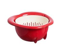 Fruit and Vegetable Basket: Decorative Filter Bowl, Efficient Helper, Ergonomic Basket for Home | Sink Strainer for Alime Prep