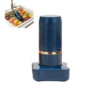 Fruit and Vegetable Cleaner Machine, Automatic Ultrasonic Fruit Food Purifier, Portable Cordless Vegetable Cleaning Device, Suitable for Seafood, Fruit, Vegetable Meat Cleaning Machine (Blue)