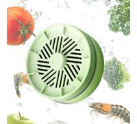 Fruit And Vegetable Cleaner - Portable Cordless Food Purifier | Waterproof Deep Clean Technology For Vegetables Grains Rice Meat Seafood In 3 Minutes, Titanium Electrolysis, 4.09x4.09x2.36 Inch