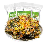 Fruit and Vegetable Seaweed Crisps,Mix 8 Kinds of Vegetables,Healthy and Nutritious Snacks,Crispy Cookies,Leisure Food,Vegan,Delicious Chinese Snack Gifts (1bag(6packs))