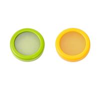 Fruit And Vegetable Storage Containers,2Pieces Reusable Refrigerator Box Storage, Silicone Food Savers Lemon Keeper, Refrigerator Vegetable Crisper Keeper Foronion, Tomato, Lemon, And Avocado Fre-sh