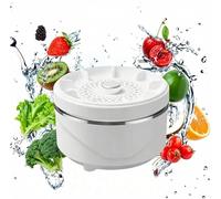 Fruit And Vegetable Washer, Long Battery Life With Vortex Cleaning, 3-Min Fast Cycle, Compact And Portable For Produce Meat Seafood & Grains