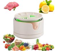 Fruit and Vegetable Washing Machine,2025 New Fruit and Vegetable Washers,Automatic Washer Spinner Machine Use,Waterproof Fruits Vegetables Cleans Fresh Produce in Water,Easy to Clean