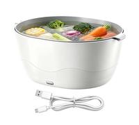 Fruit and Vegetable Washing Machine | Automatic Waterproof Double-Layer Equipment,Fruit Vegetable Purifier - for Home Kitchen Indoor Apartment House Sink Counter Cooking