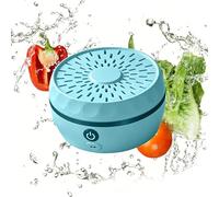 Fruit and Vegetable Washing Machine, Fruit and Veg Cleaner, Electrolytic Water Ion Purification, for Remove Pesticide Residues, Hormones from Meat, Heavy Metals from Seafood, Bacteria (B-blue, 1pc)