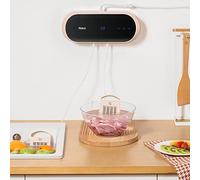 Fruit And Vegetable Washing Machine,Portable Ultrasonic Washing Cleaner,USB Wireless Food Purifier Fruit & Vegetable Cleaner Machine