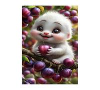 Fruit Animals Jigsaw Puzzles for Adults 500, Fun Challenging Educational Games, Difficult Jigsaw Puzzles for Adults, Puzzle 500 Pieces