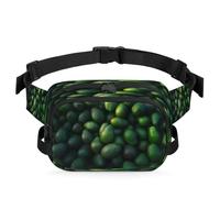 Fruit Avocado Waist Bag Multifunction Pack for Travel Sport Running Fanny Pack Bumbag Pouch Purse Belt Bag for Women Men Kids Girls Boys
