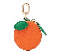 Fruit Bag Charm Leather: Mini Zipper Coin Bag Charm Lemon & Orange Mini Bag - Cute Women Gift Ideal for Ladies on Handbag, Backpack, Purse, orange, Fruit