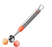 Fruit Baller Scoop,Long Handle Non-Slip Baking Scoop | Watermelon Spoon Cantaloupe Cutter - for Mango Papaya Ice Cream Cake Home Kitchen Dorm Restaurant Camping Party