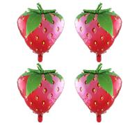Fruit Balloon Decoration | Fruit Shaped Foil Balloons,Tropical Strawberry Watermelon Jumbo Props, Party Decorations for Birthday Gender Reveal
