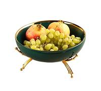 Fruit Basket Fruit Bowl Countertop Ceramic Fruit Bowl, Modern Fruit Basket For Fruit Vegetables Breads Snacks, Practical Fruit Holder Storage For Kitchen Counter Fruit Dish Fruit Tray Fruit Holder ( C