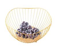 Fruit Basket - Vegetable Storage Rack | Fruit Basket Supports For Counter | Decorative Storage/Fruit Bowl Display Basket | Kitchen Organization For Display L