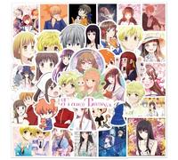 Fruit Baskets Sticker Cute Honda Tohru Graffiti Decal Souma Kyo Figure Stickers for Tablet Cup Skateboard Bike Helmet Decoration 50pcs