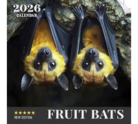 Fruit Bats Calendar 2026: A year of fascinating flying mammals