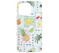 Fruit Beach Summer Tropical Collage Case for iPhone 15 Pro Max