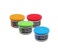 Fruit Blast Gel Can Car Air Freshener 4Pack - Apple, Cherry, Orange & Blue Raspberry