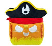 Fruit Blox Dragon Plush Toys Fruit Blox Action Figures Doll Cute Party Decor Plush Dolls Square Shape Cushion Pillow (red)