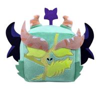 Fruit Blox Dragon Plush Toys Fruit Blox Action Figures Doll Cute Party Decor Plush Dolls Square Shape Cushion Pillow (multicolore)