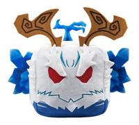 Fruit Blox Dragon Plush Toys Fruit Blox Action Figures Doll Cute Party Decor Plush Dolls Square Shape Cushion Pillow (white)