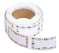 Fruit Border Name Label Stickers 250pcs for Unisex Preschool Use