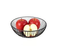 Fruit Bowl For Countertop,Kitchen Storage And Organization Plateau - Grid Basket | Ideal For Vegetables Fruit Snacks Bread Candy During Christmas Easter Holidays