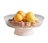 Fruit Bowl - Modern Fruit Tray - Vegetable Fruits Basket | for Table Coffee Table Centerpiece, Stylish Home Kitchen Decor, Fruits Basin for Living Room Dining Room