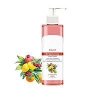 Fruit Brightening Face Wash - 200ml | Ayurvedic & Organically Pure | 100% Botanical Extracts | For All Skin Types