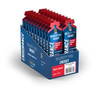 ISOTONIC | Caffeine Free Energy Gel | Performance-Enhancing Formula | Zero Fat Zero Sugar | 23g Carbohydrates (Pack of 20 x 60g) (Fruit Burst)
